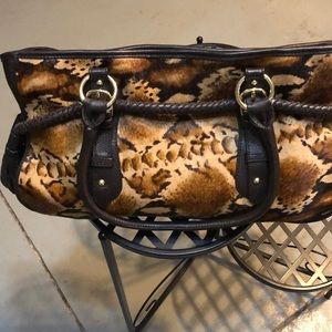 Printed shoulder bag